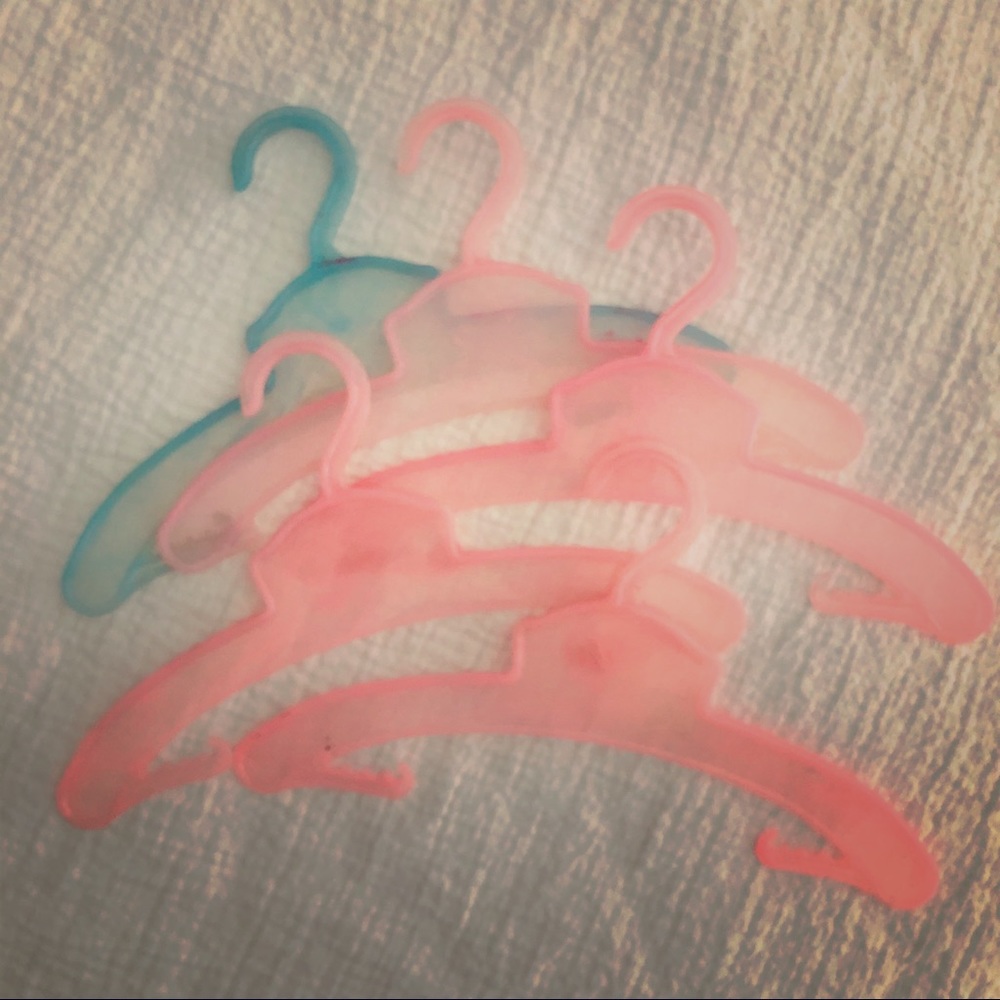 Vintage 1970s Bolta Product Plastic Hangers